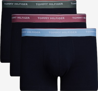 Tommy Hilfiger Underwear Boxershorts 'Essential' in de kleur Marine / Lichtblauw / Magenta / Wit, Productweergave