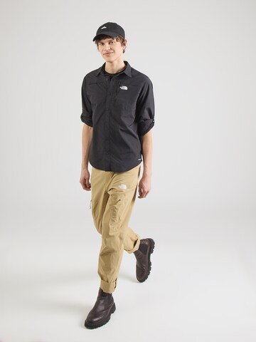 juoda THE NORTH FACE Standartinis modelis Funkciniai marškiniai 'SEQUOIA'