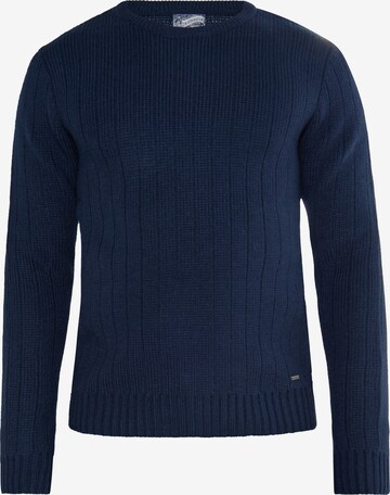 DreiMaster Vintage Sweater in Blue: front