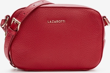 Lazarotti Crossbody Bag 'Bologna' in Red: front