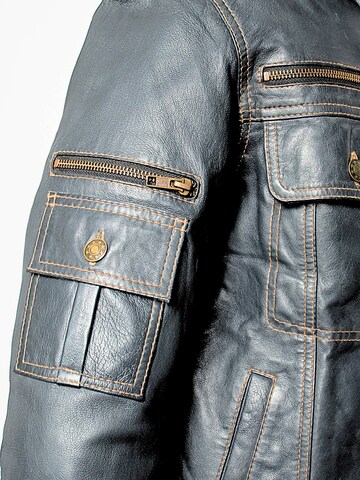 Veste mi-saison 'Lederjacke im Jeans Jacken Style' Be  Noble en bleu