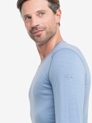 ICEBREAKER Функционална тениска '200 Oasis' в синьо