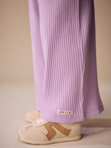 Next Wide Leg Hose in Lila