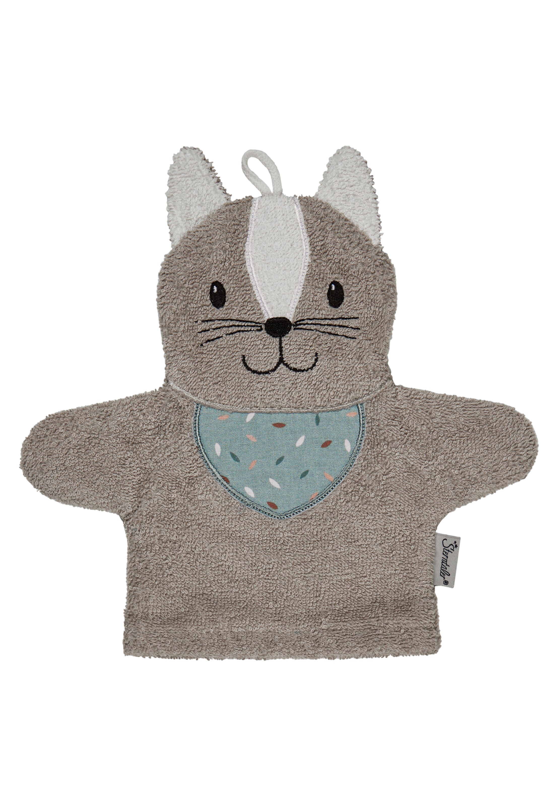 STERNTALER Washcloth in Grey: front