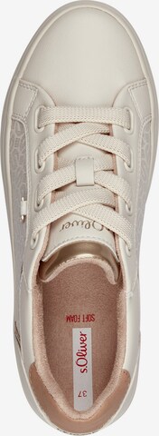 s.Oliver Sneakers laag in Beige