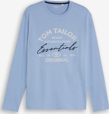 TOM TAILOR Shirt in Blue: front