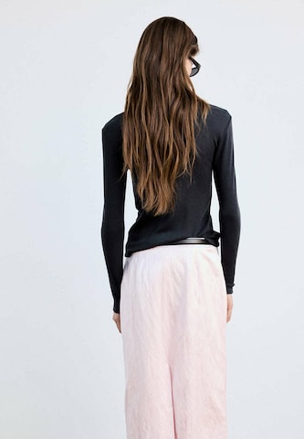 T-shirt 'LILOCA' MANGO en noir