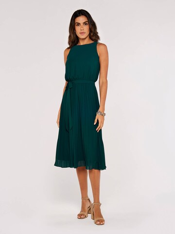 Apricot Cocktail Dress in Green