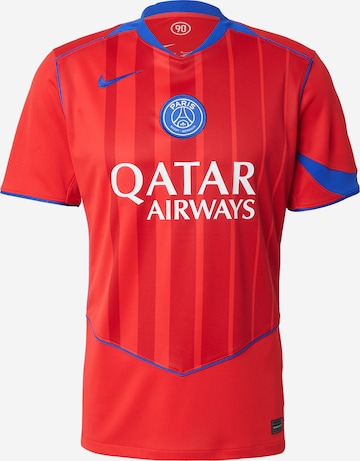NIKETehnička sportska majica 'PSG' - crvena boja: prednji dio