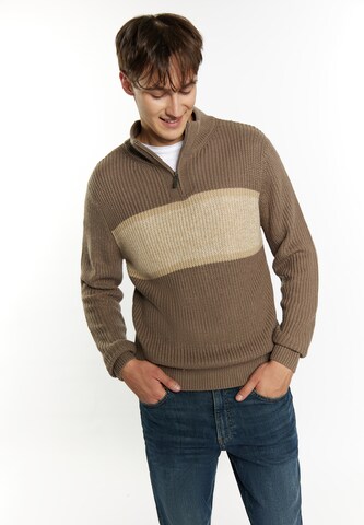 MO Sweater 'Rovic' in Brown: front