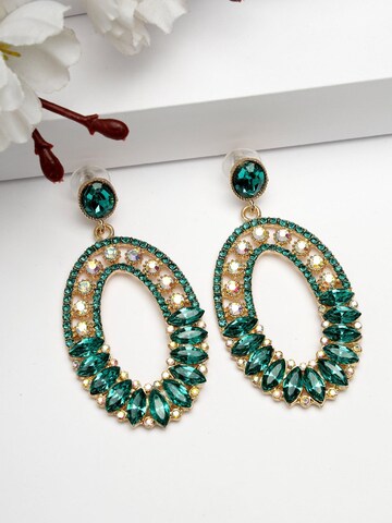 Boucles d'oreilles 'Xeniaya' AVANT-GARDE PARIS en vert