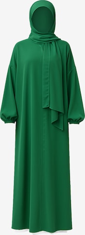 Robe Elara en vert : devant