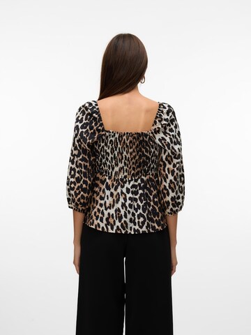 VERO MODA Blouse 'VMJOSIE' in Beige