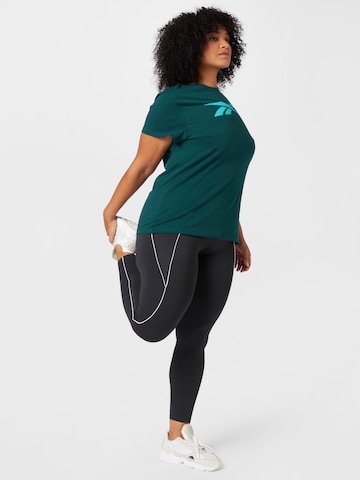 Reebok Skinny Sportbroek in Zwart