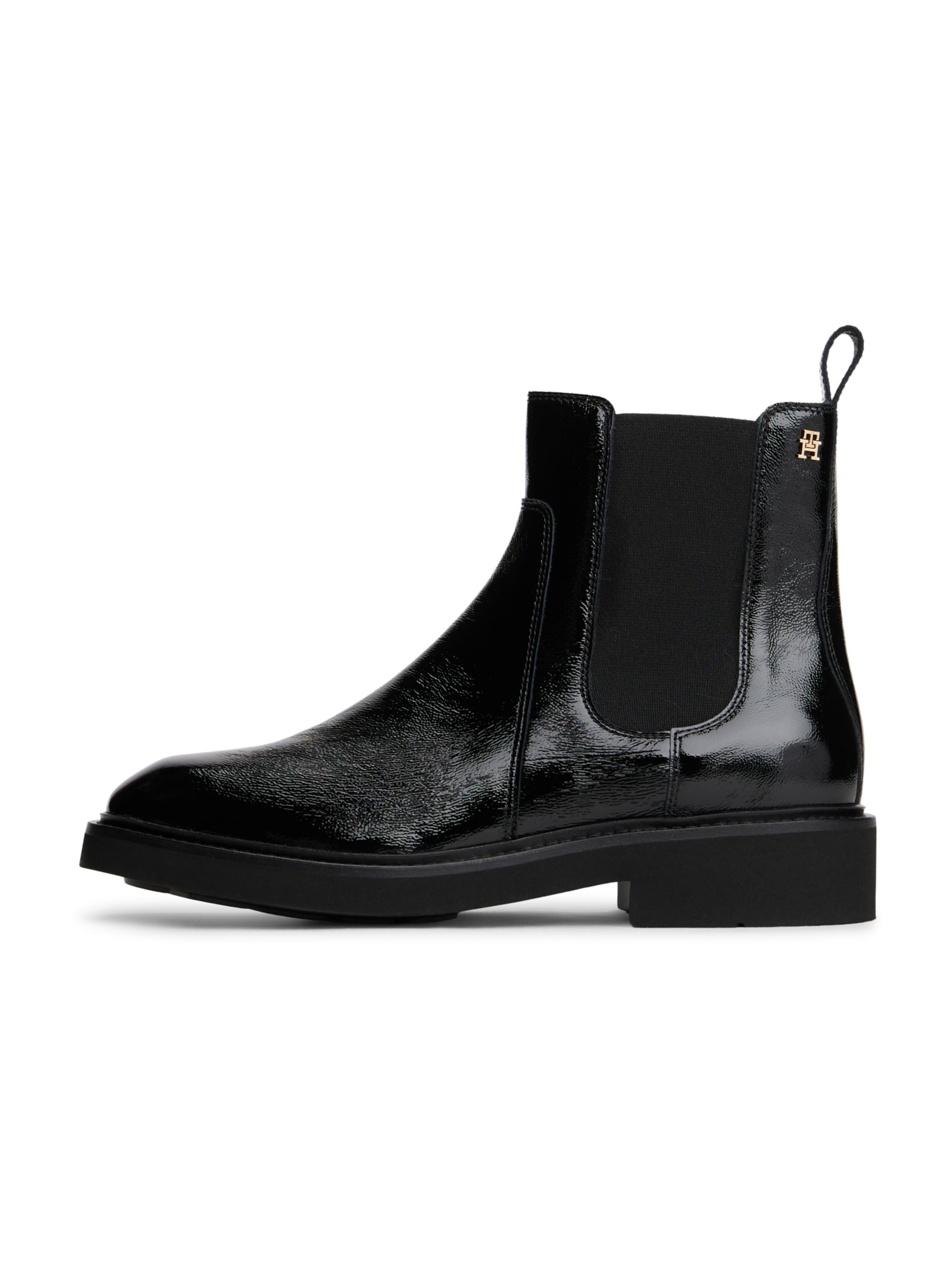 Boots chelsea di TOMMY HILFIGER in nero: frontale