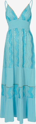 Robe South Beach en bleu : devant