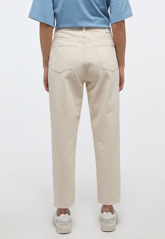 MUSTANG Tapered Pants ' Charlotte' in Beige