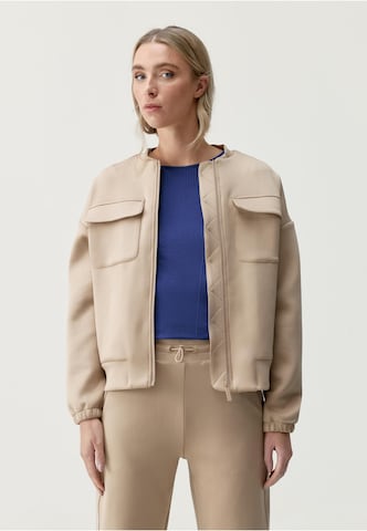 Veste mi-saison 'Graft' Born Living Yoga en beige