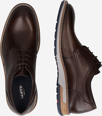 LLOYD Lace-Up Shoes 'Garcia' in Brown