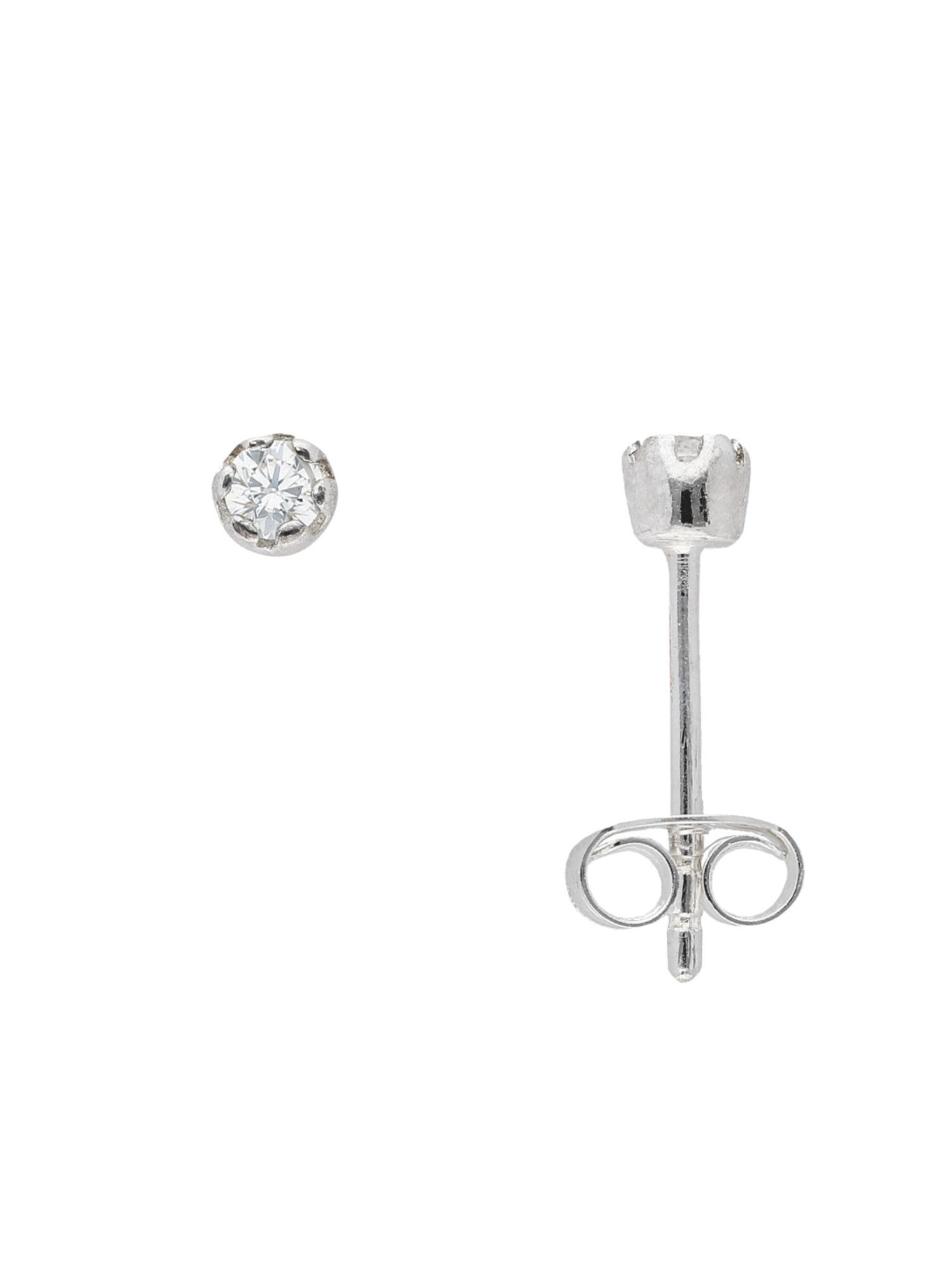 Adelia´s Ohrringe in Silber: Vorderseite