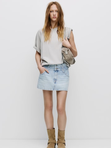 Jupe Pull&Bear en bleu