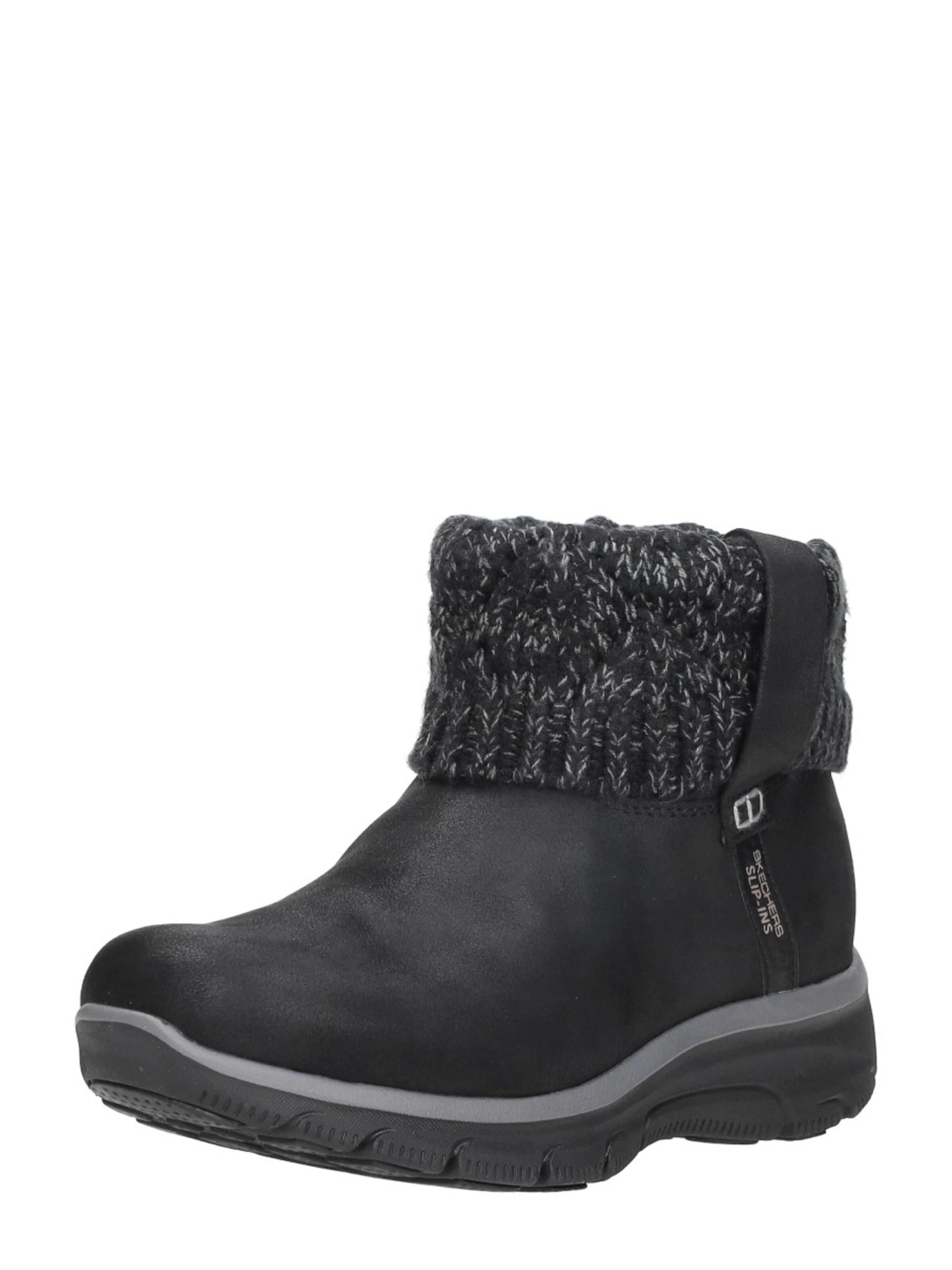 Boots 'Slip-Ins Relaxed Fit' SKECHERS en noir