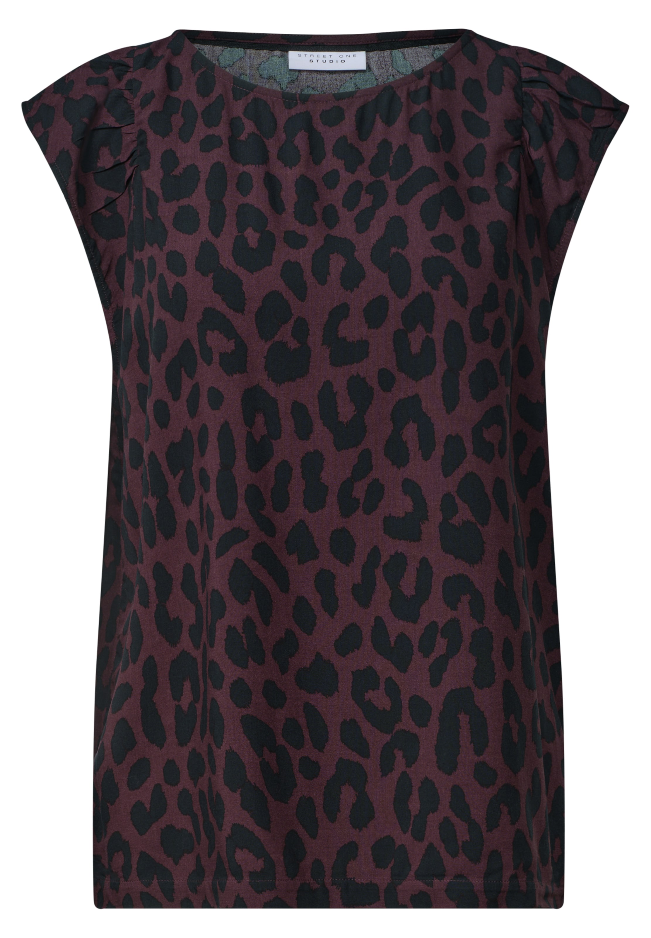 Street One Studio Bluse in Lila: Vorderseite