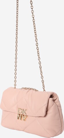 DKNY - Mala de ombro 'Milan' em rosa