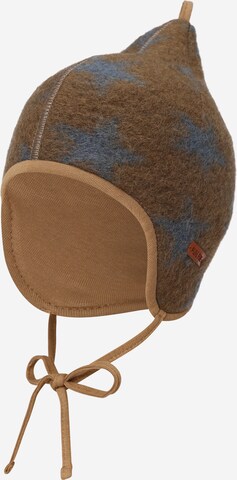 PURE PURE by Bauer Beanie 'Mini-Zipfel Walk' in Brown: front