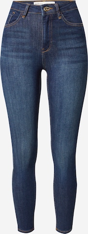 River Island Skinny Jeans in Blue: front