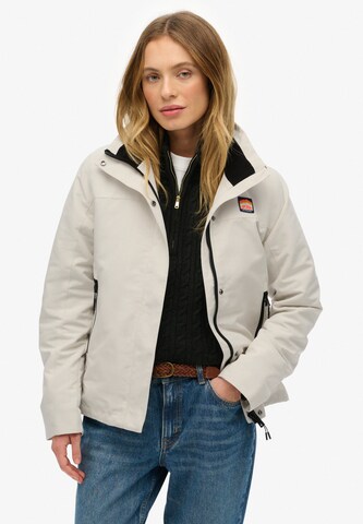 Superdry Tussenjas in Wit: voorkant