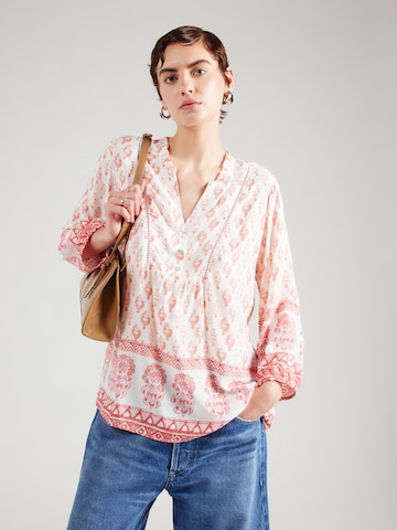 ZABAIONE - Blusa 'De44steny' en blanco: frente