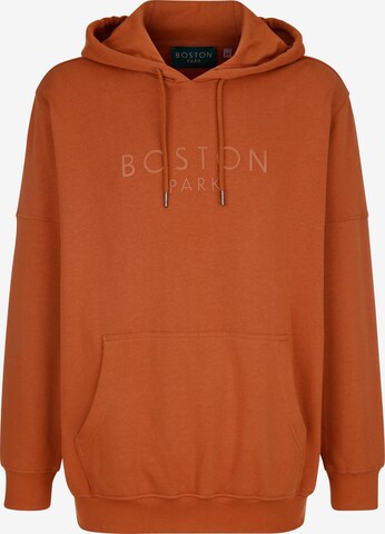 Sweat-shirt Boston Park en orange : devant