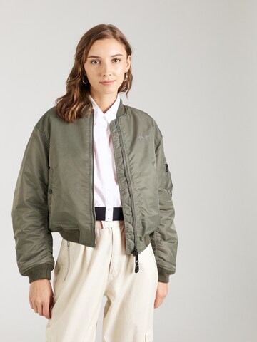 Schott NYC Between-season jacket 'AIRF90WRS' in Green: front