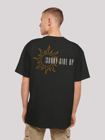 F4NT4STIC Shirt 'Sunny side up' in Black: front