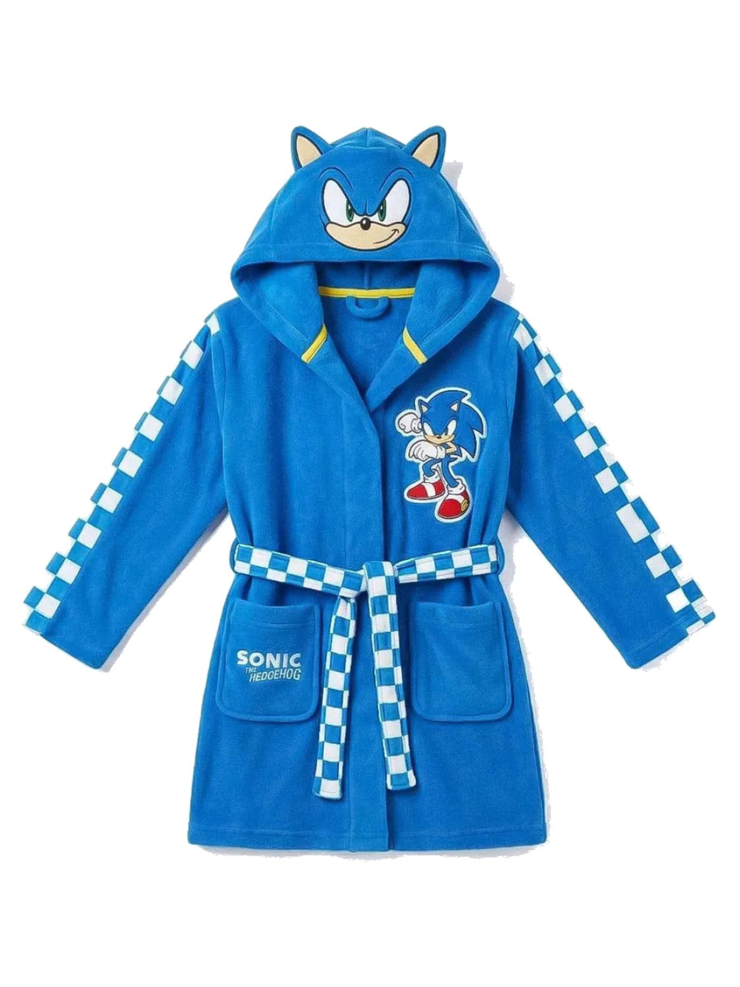 Peignoir 'Sonic the Hedgehog' Sonic the Hedgehog en bleu : devant