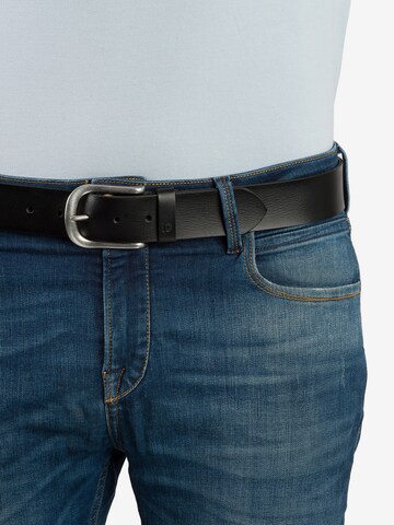 Ceinture 'Joe' TOM TAILOR DENIM en noir