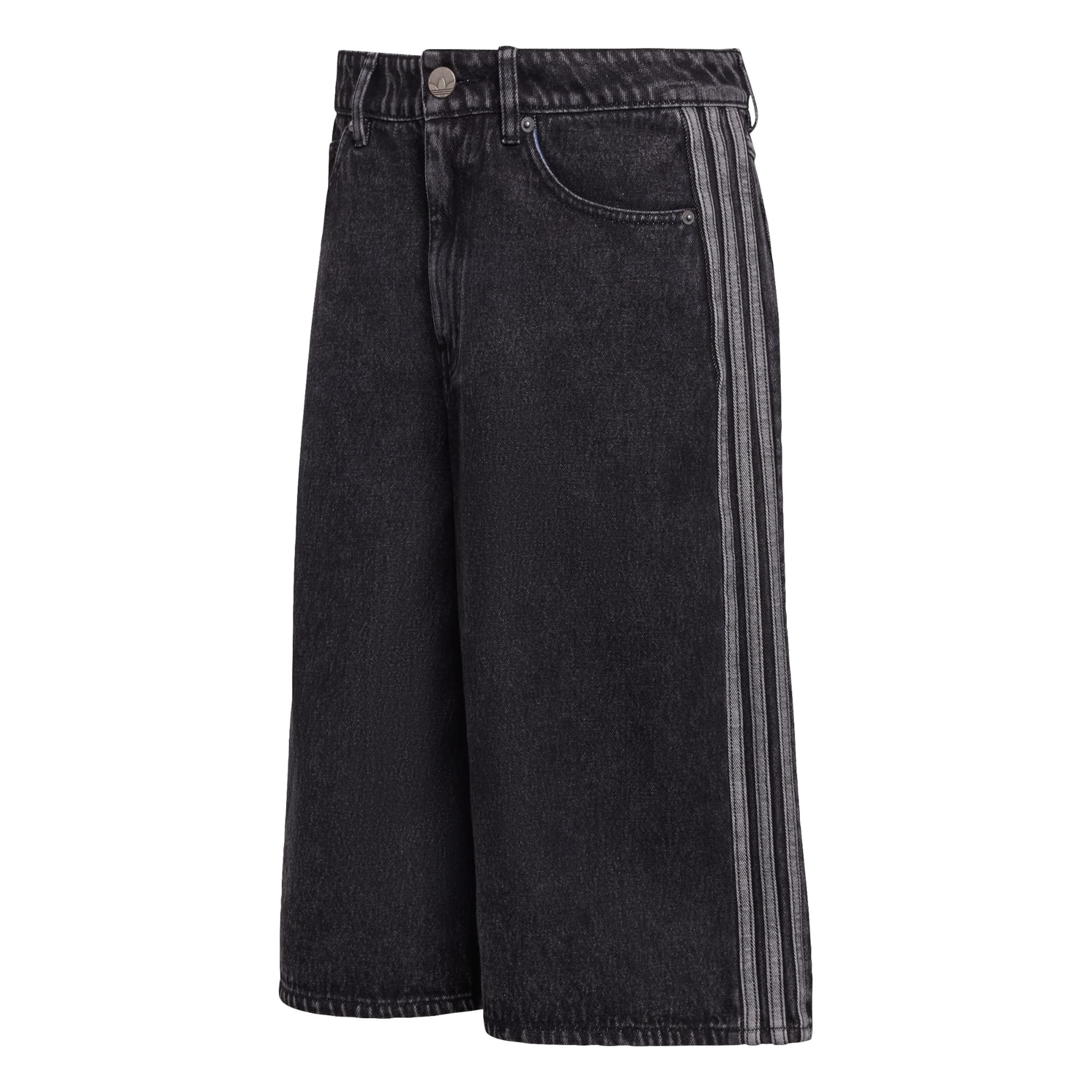 Wide Leg Jean 'Firebird' ADIDAS ORIGINALS en noir : devant