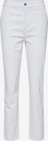 SELECTED FEMME Панталон Chino 'Marina' в бяло: отпред