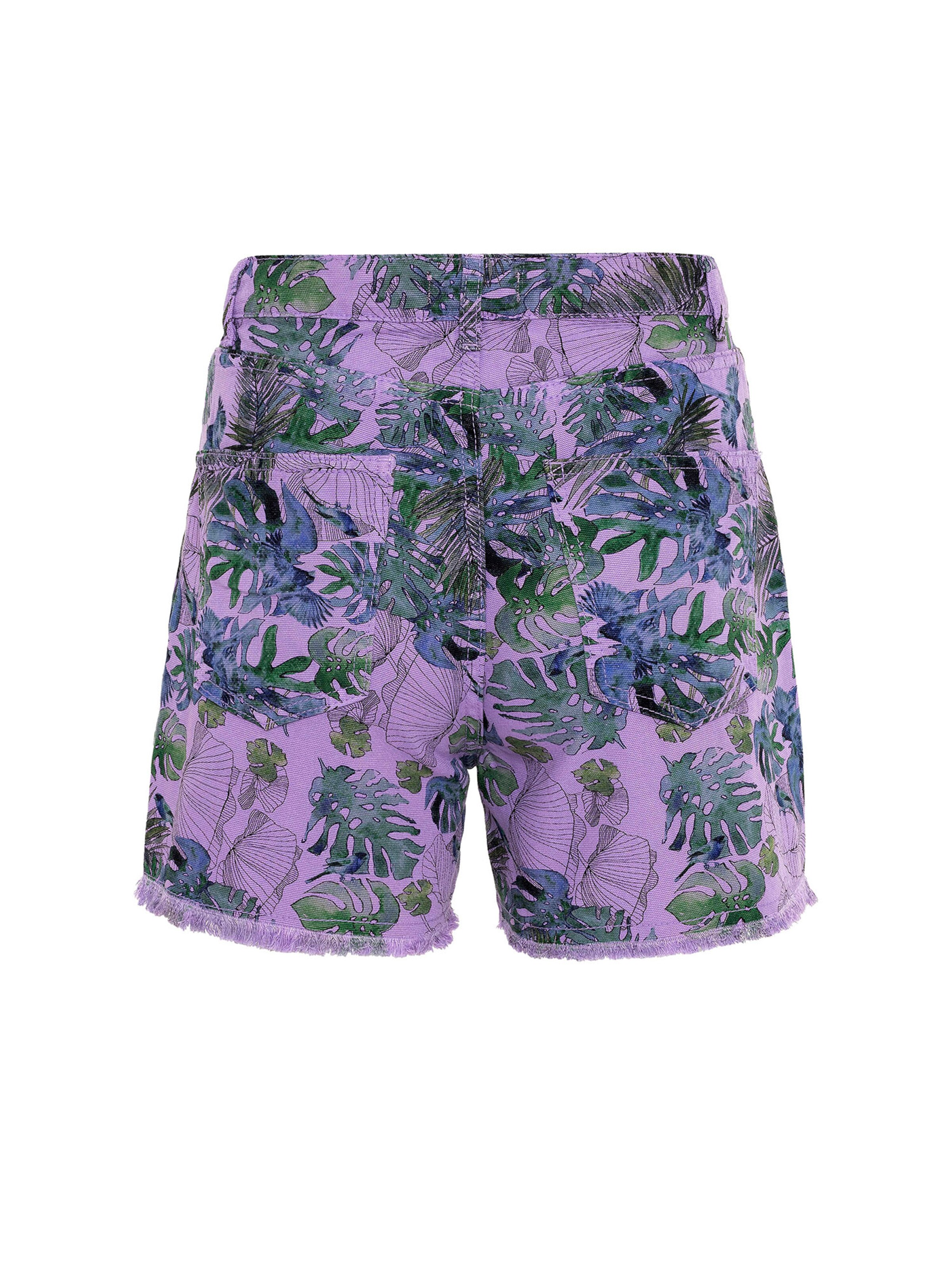 By Diess Collection - Regular Calças em roxo