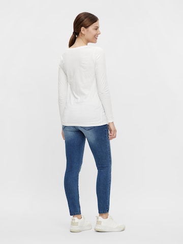 MAMALICIOUS Slimfit Jeans 'Nome' in Blau
