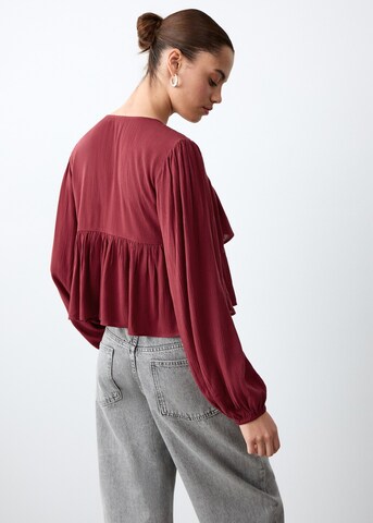 MANGO TEEN Blouse 'Goya' in Red