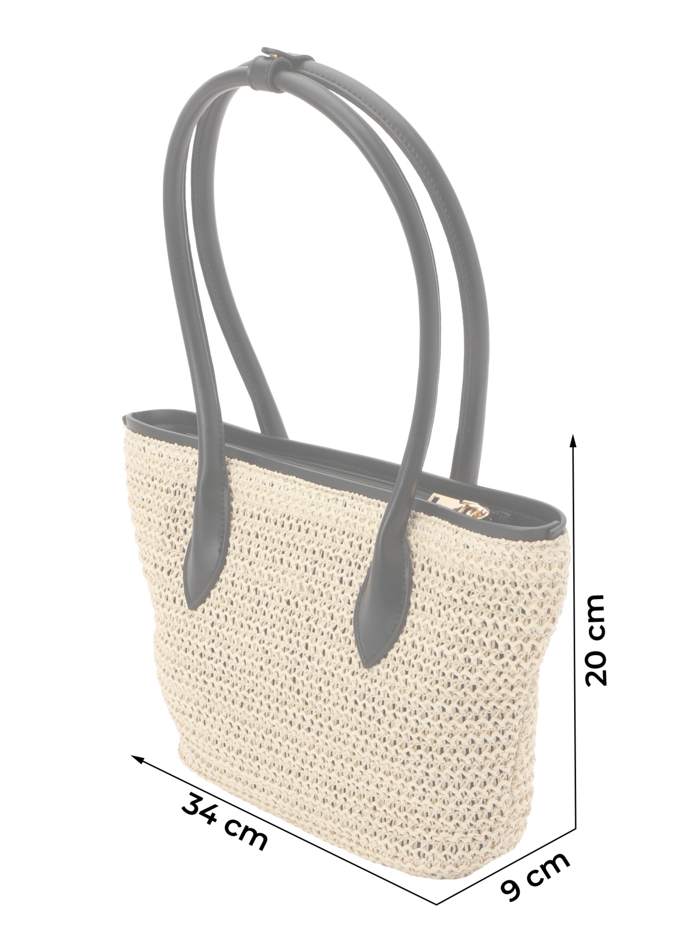 SeidenfeltShopper torba 'Savonlinna Tulip' - bež boja