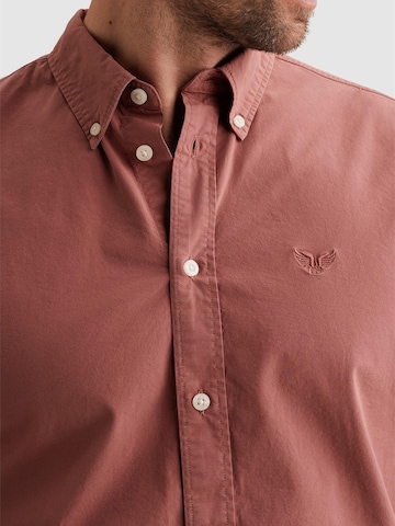 PME Legend - Ajuste regular Camisa 'American Classic shirt' en rojo