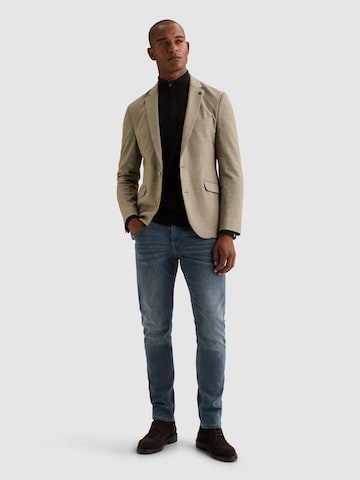 VANGUARD Regular fit Blazer 'Scura blazer with allover print' in Beige