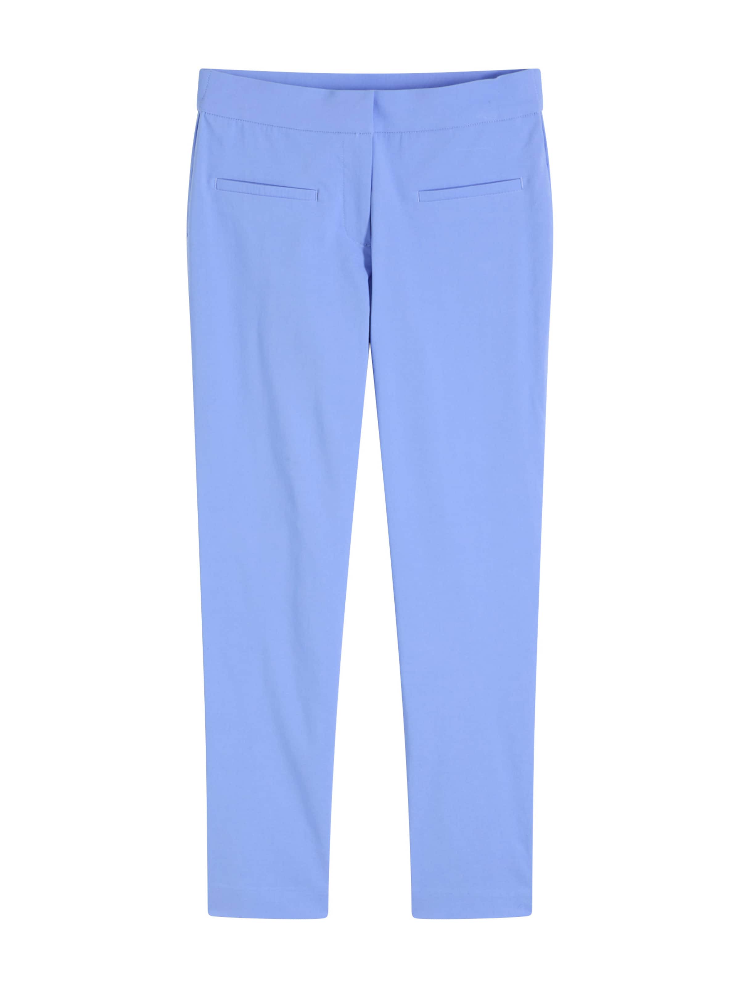 bonprix Slimfit Broek in Blauw: voorkant