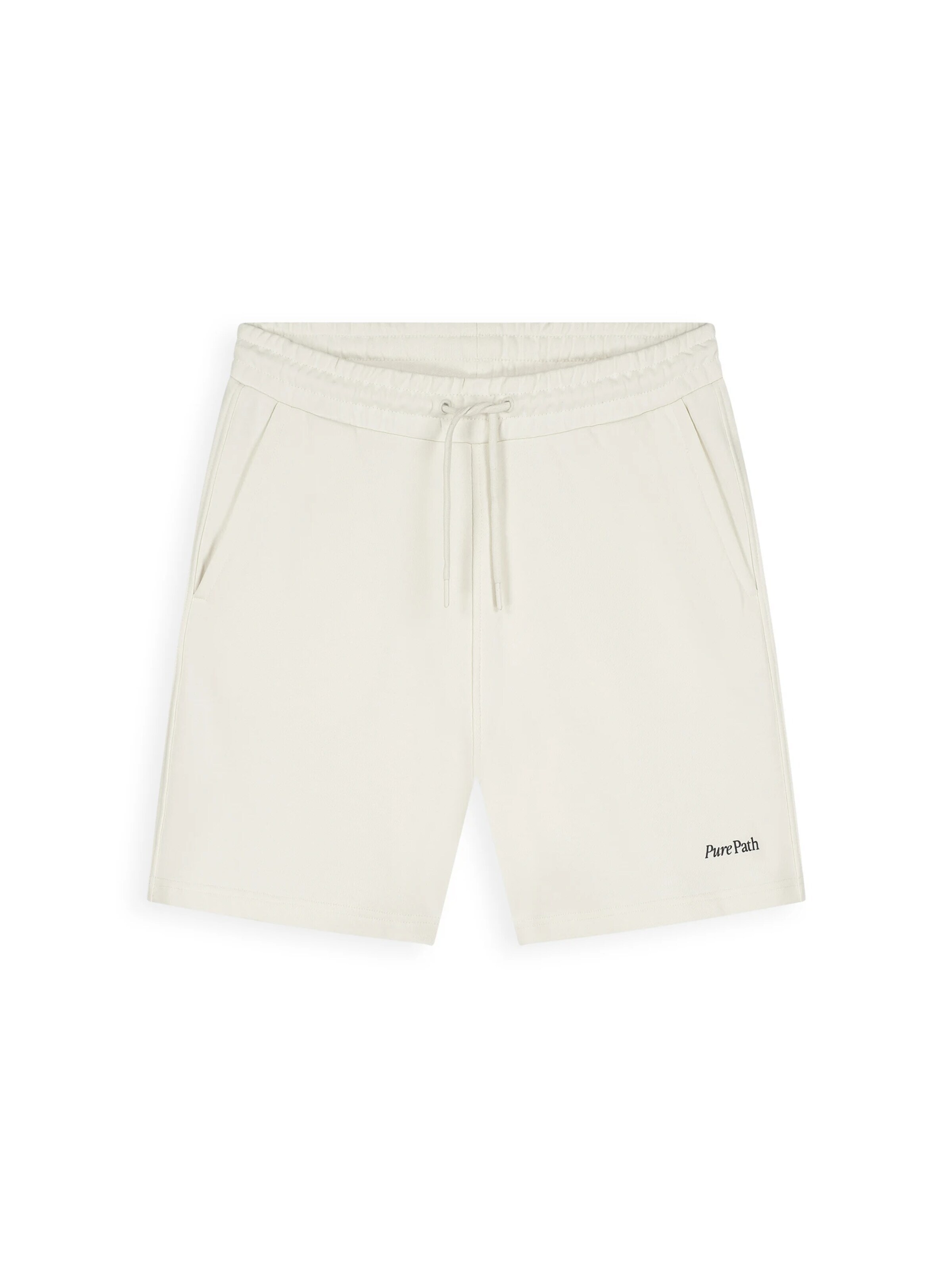 Pure Path Regular Broek in Beige: voorkant