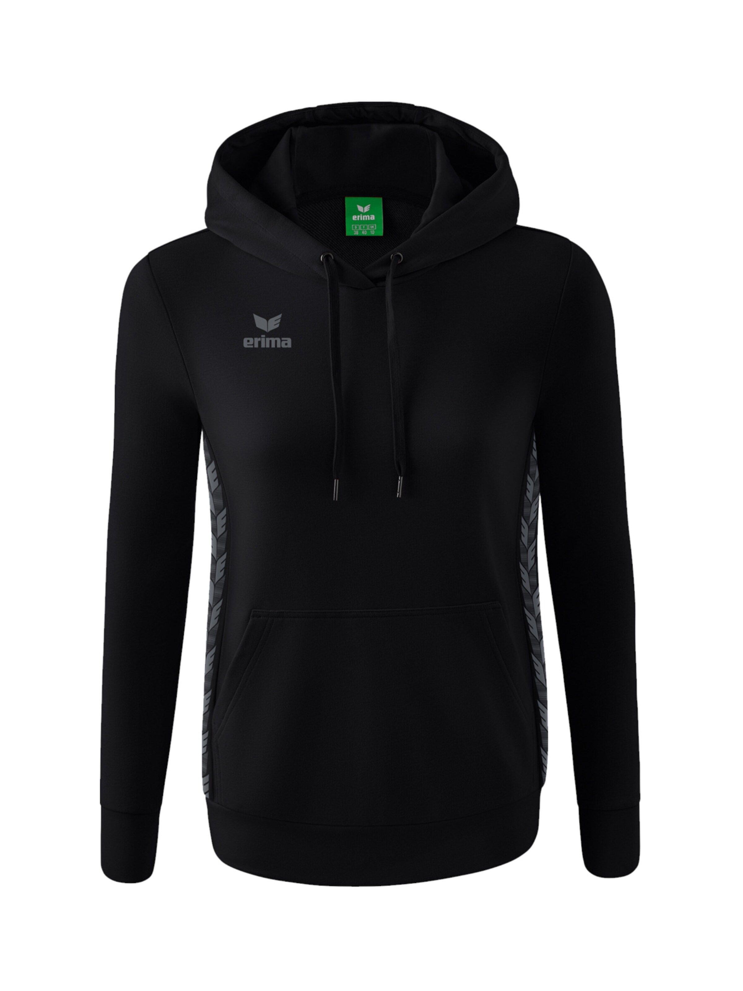 ERIMA Sportsweatshirt in Schwarz: Vorderseite