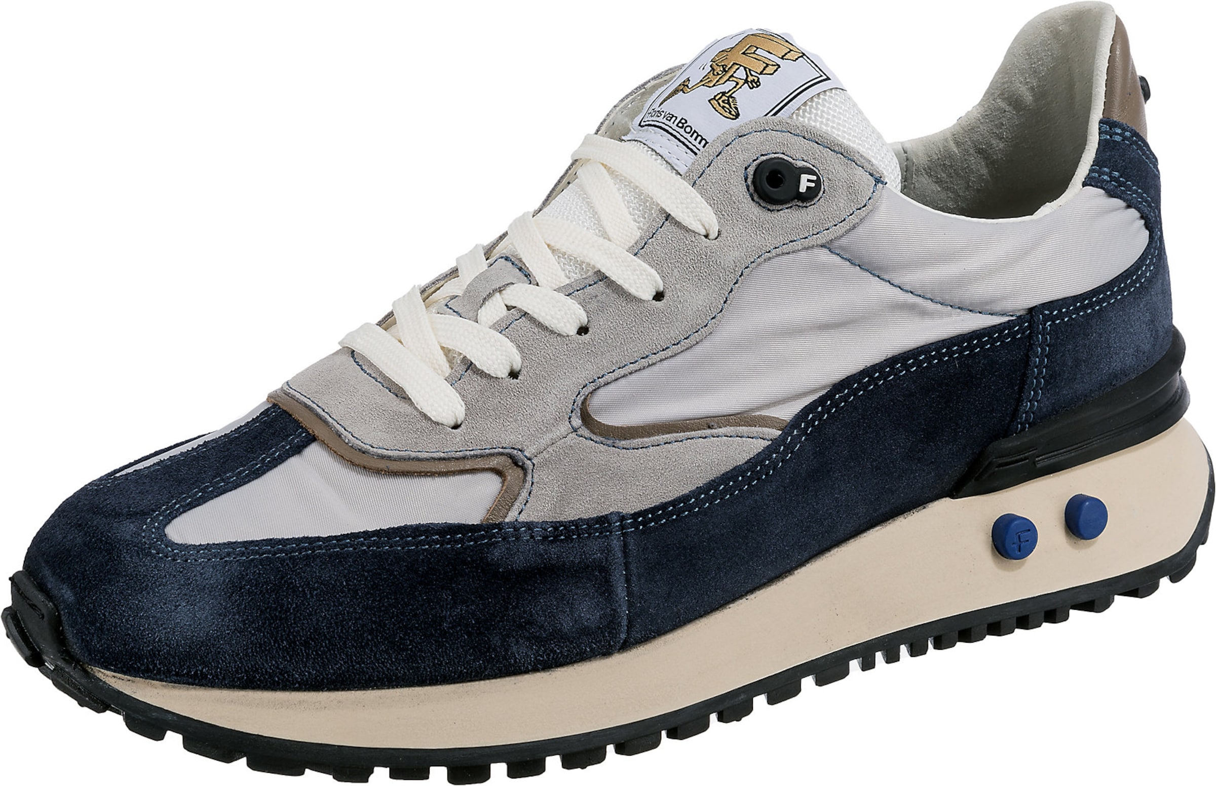 Männer Sneaker Floris van Bommel Sneaker ' Vinti ' in Nachtblau - EZ07359 Männer Sneaker Floris van Bommel Sneaker ' Vinti ' in Nachtblau - EZ07359