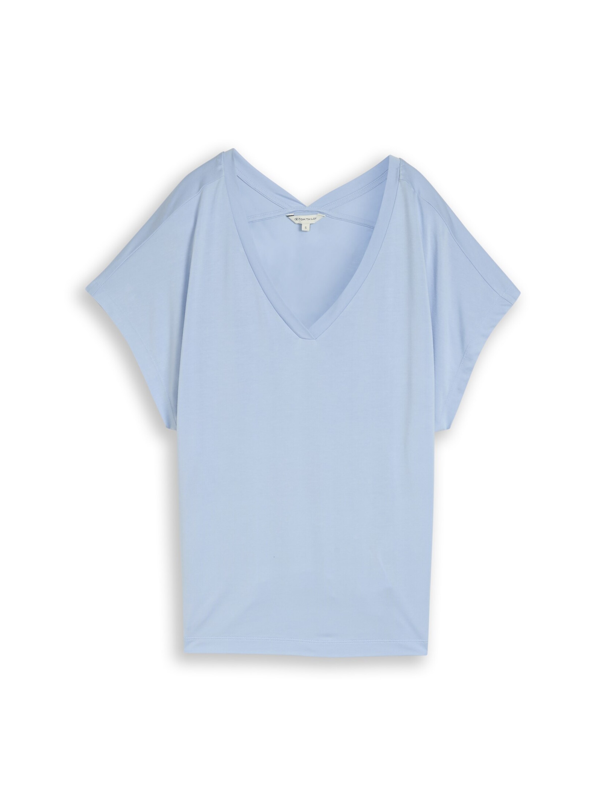 TOM TAILOR Shirt in Blauw: voorkant